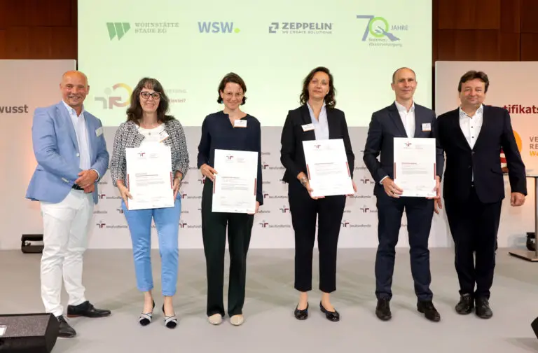 Zertifikatsverleihung am 18. Juni 2024 im Haus der Wirtschaft in Berlin